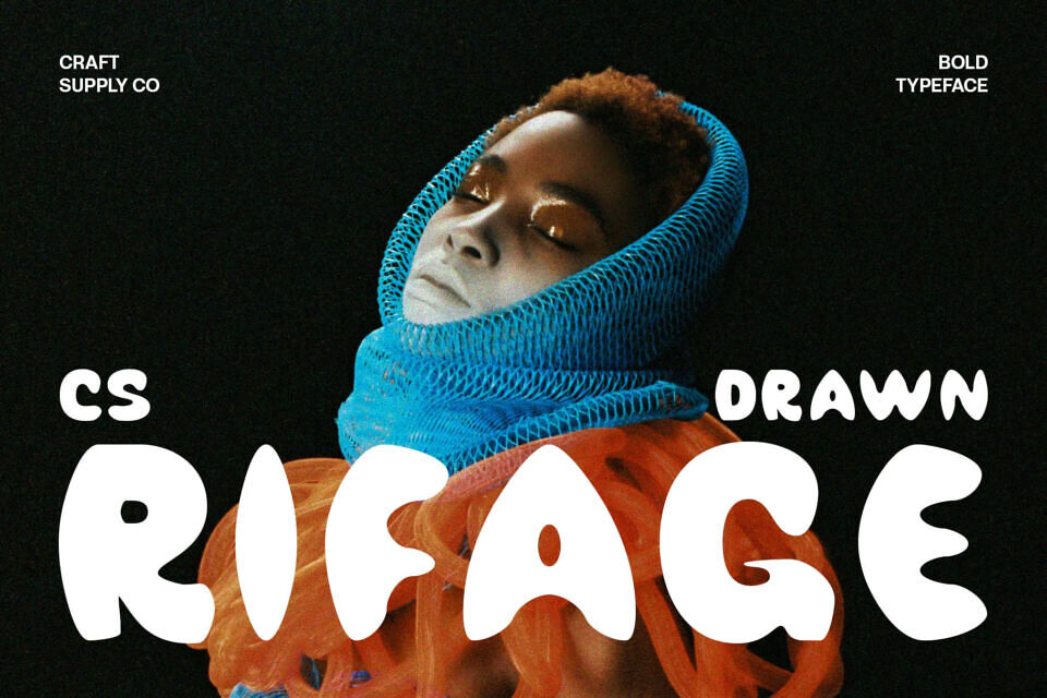 Cs Rifage Drawn Font