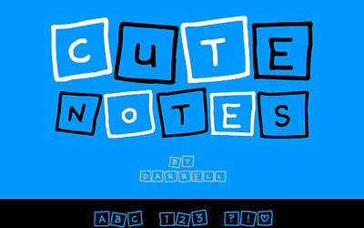 Cute Notes Font