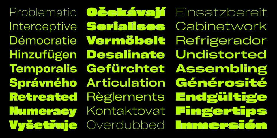 Cy Grotesk Std Font