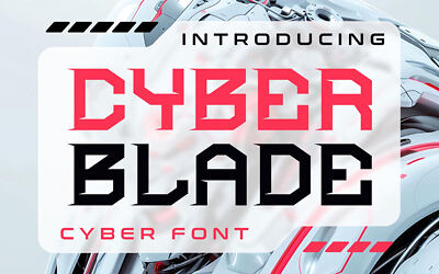 Cyber Blade Font