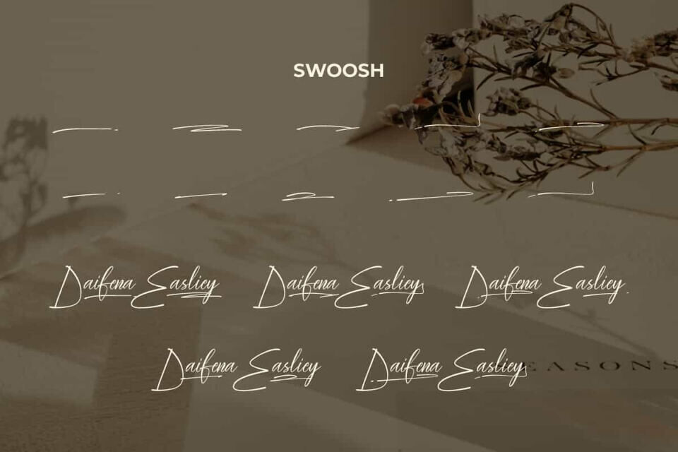 Daifena Easliey Font