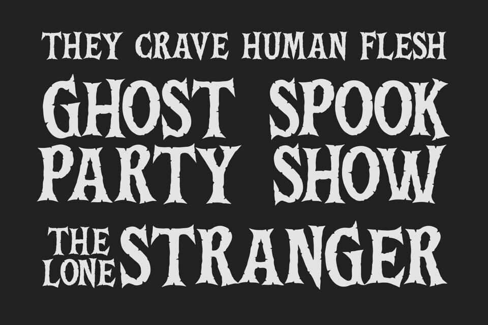 Death Bones Font