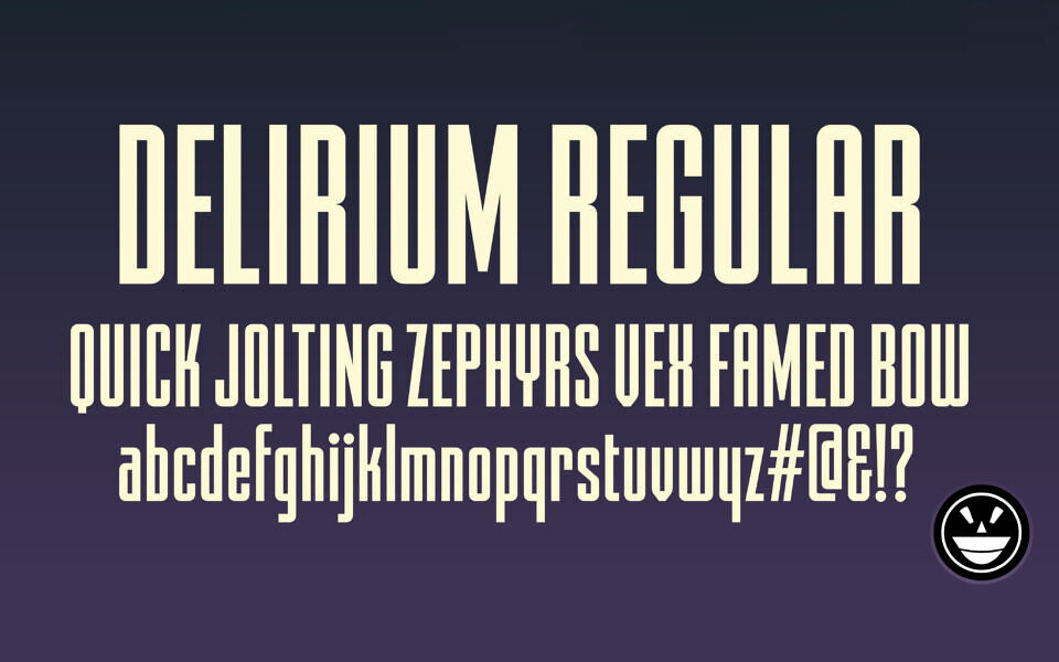 Delirium NCV Font