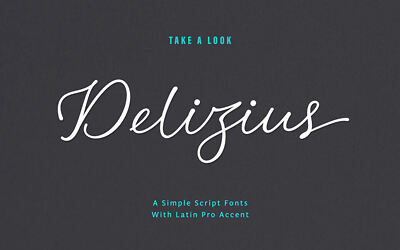 Delizuis Script Font