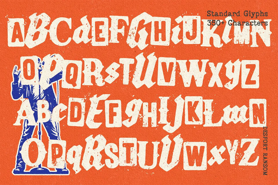 Desfort Ransom Font