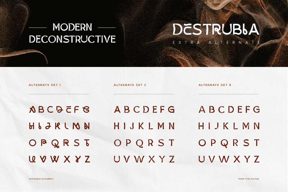 Destrubia Font