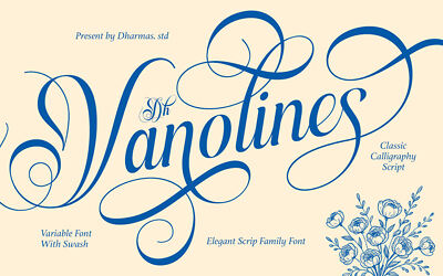 Dh Vanolines Font