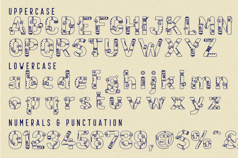 Digital Timeless Font