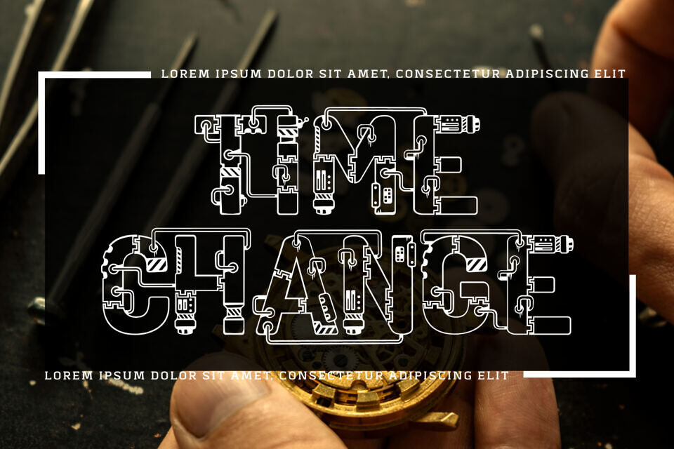 Digital Timeless Font