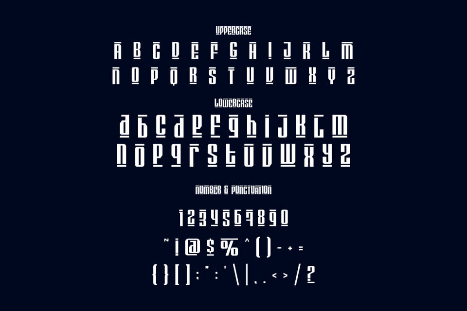 Digitron Futures Font