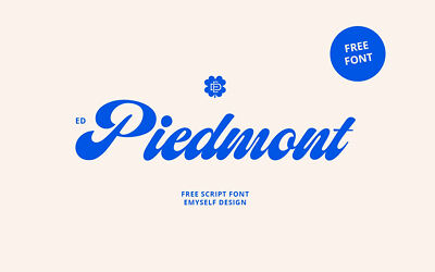 ED Piedmont Font