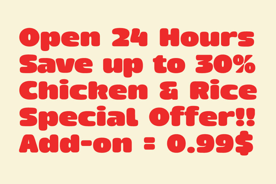 Eatvetica Font