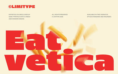Eatvetica Font