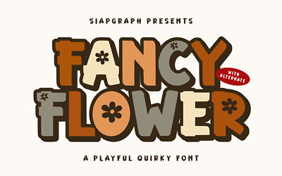 Fancy Flower Font