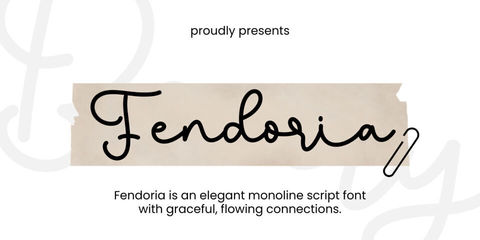 Fendoria Font
