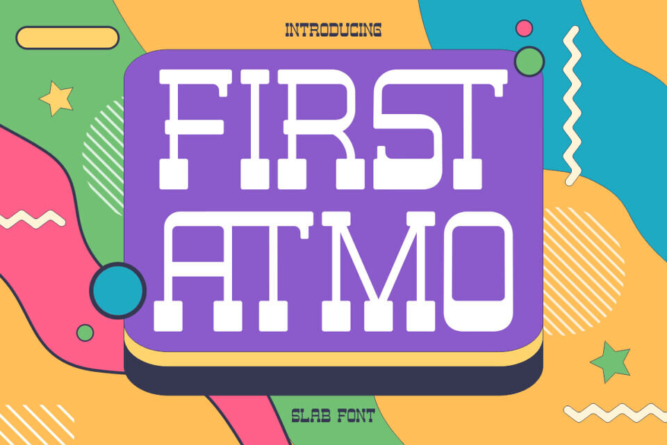First Atmo Font