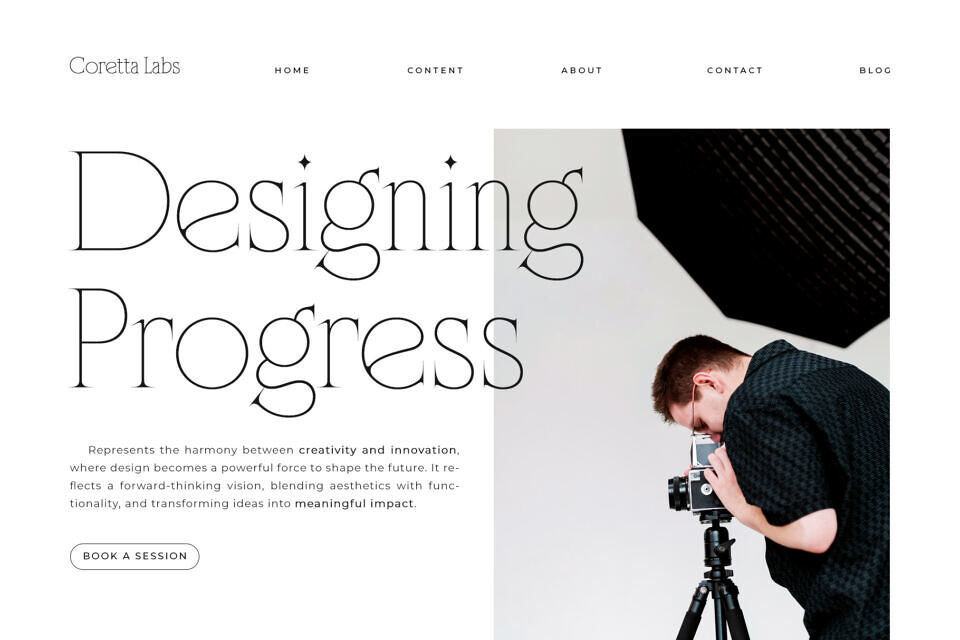 Float Serif Font