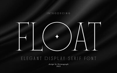 Float Serif Font