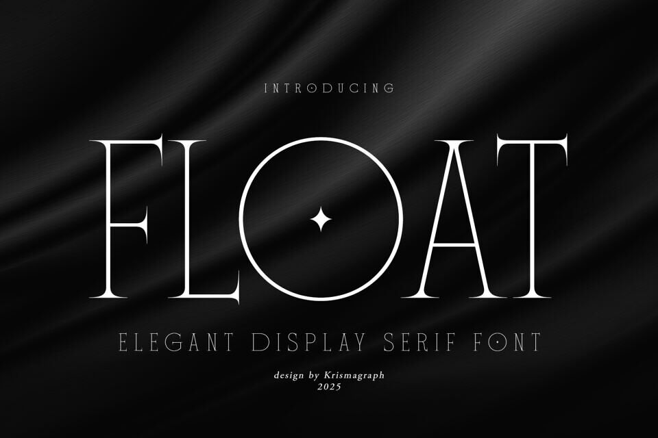 Float Serif Font
