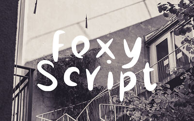 Foxy Script Font