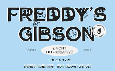 Freddy Gibson Font