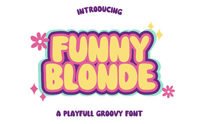Funny Blonde Font