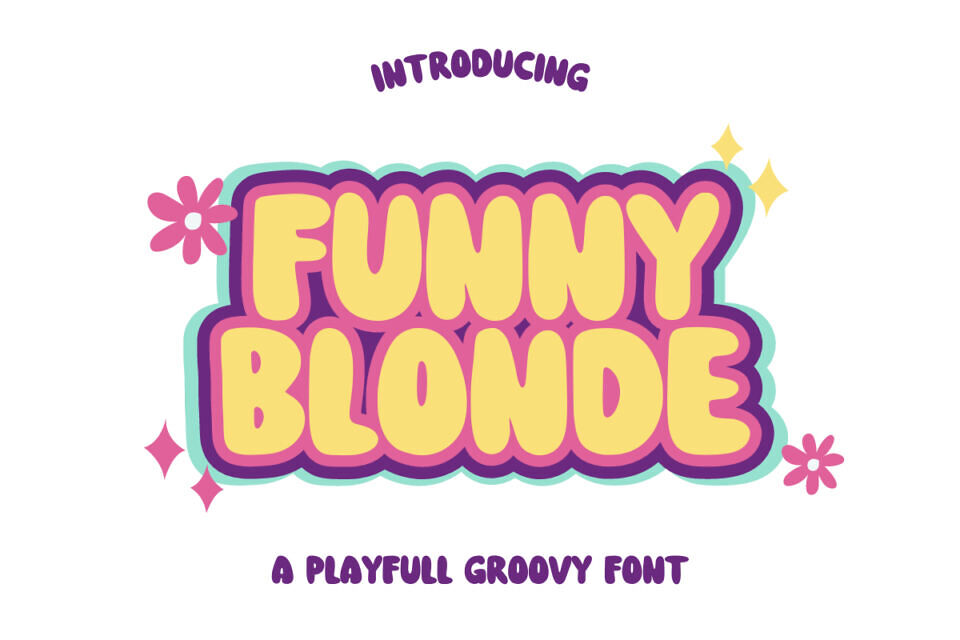 Funny Blonde Font