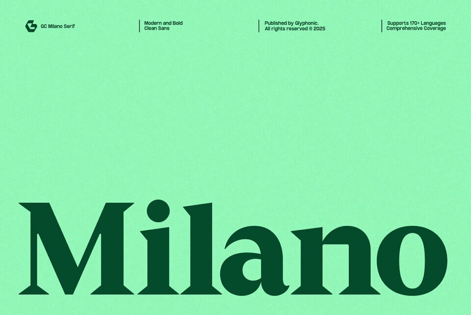 GC Milano Font