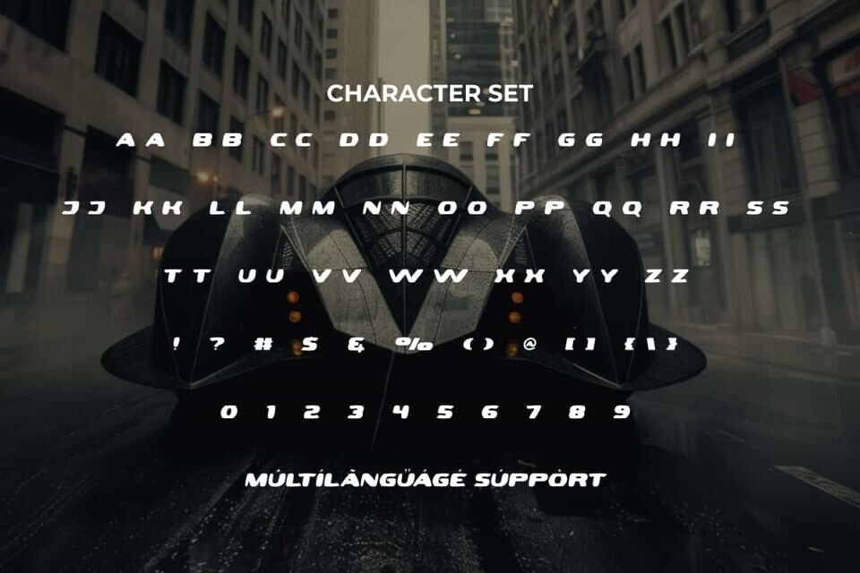 Game Action Font