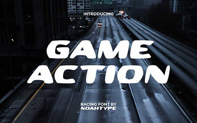 Game Action Font