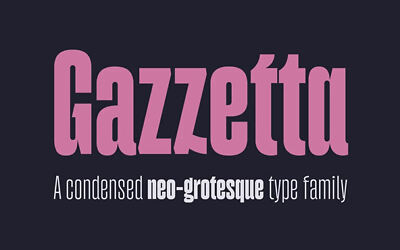 Gazzetta Font