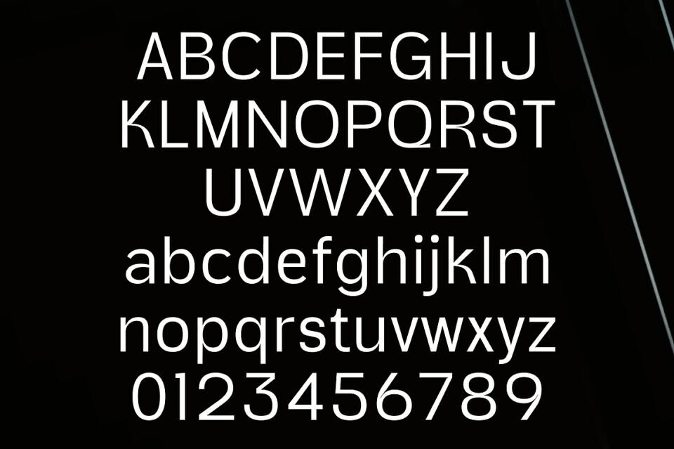 Glass Edge Font
