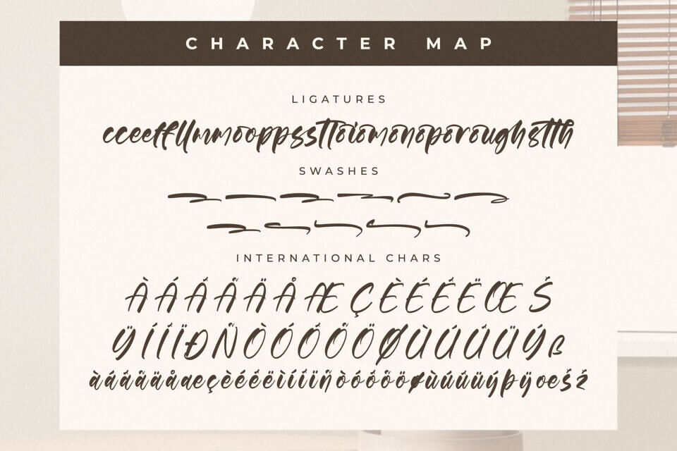 Gouthals Palmetto Font