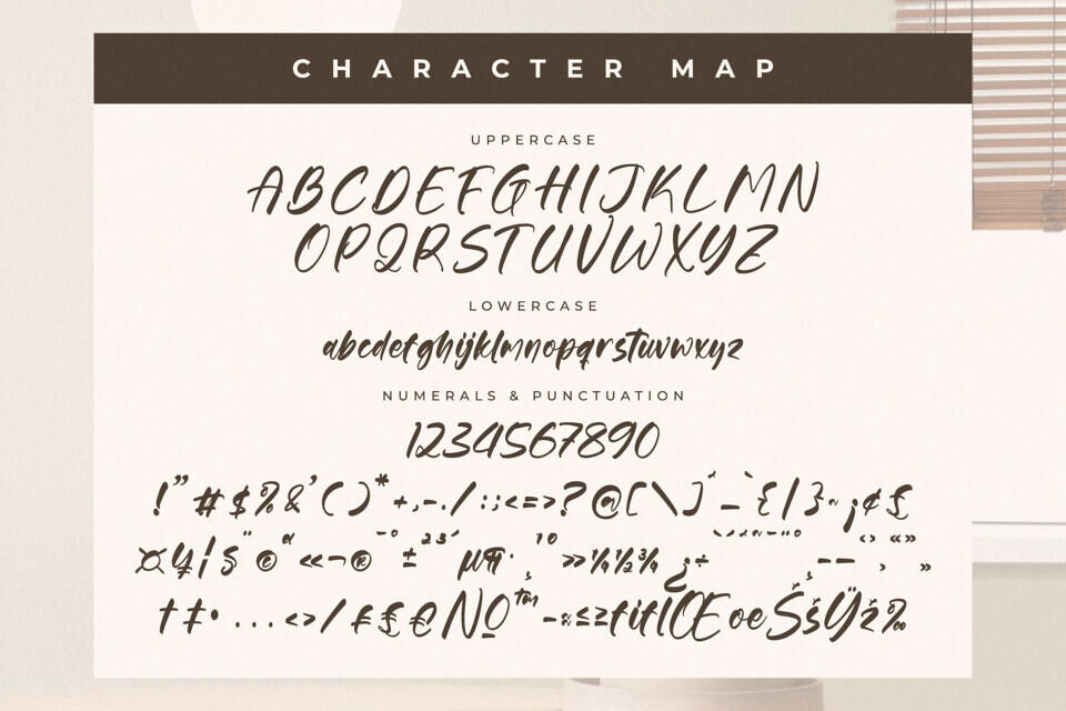 Gouthals Palmetto Font