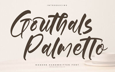 Gouthals Palmetto Font