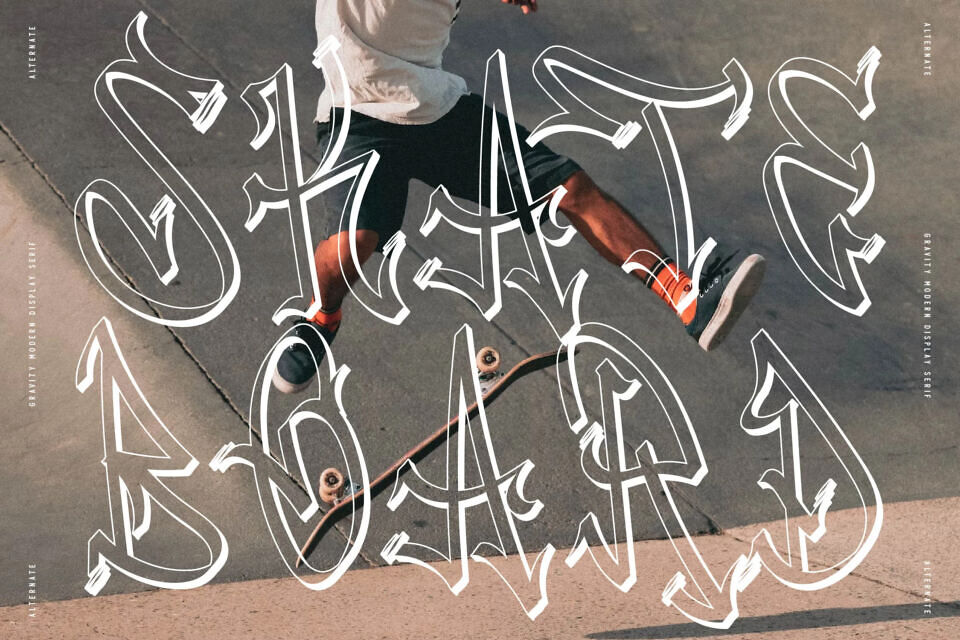 Gravity Ventore Font