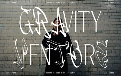 Gravity Ventore Font