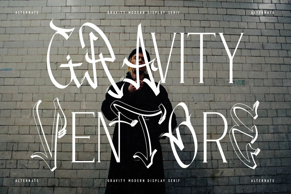 Gravity Ventore Font