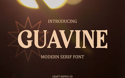 Guavine Font