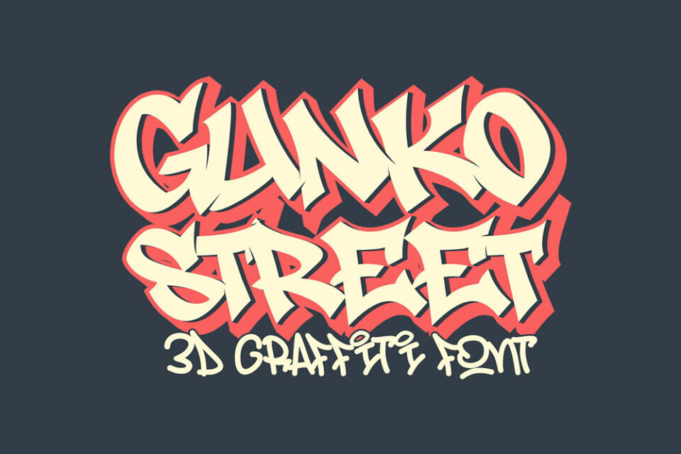 Gunko Street Font