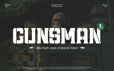 Gunsman Font