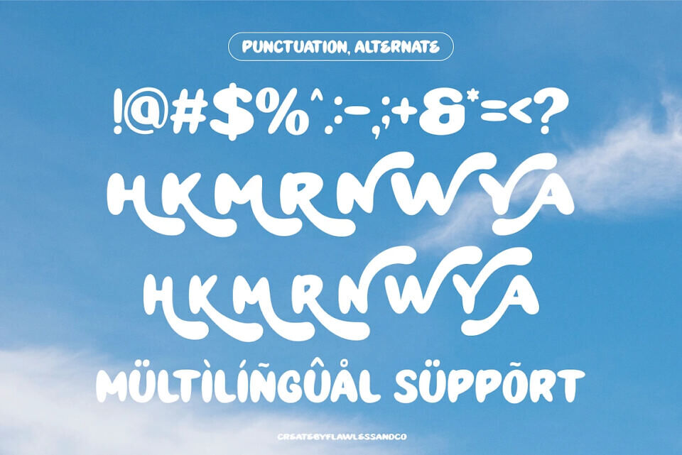 Hackbubble Font