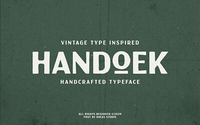 Handoek Font