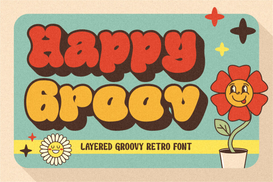 Happy Groov One Font