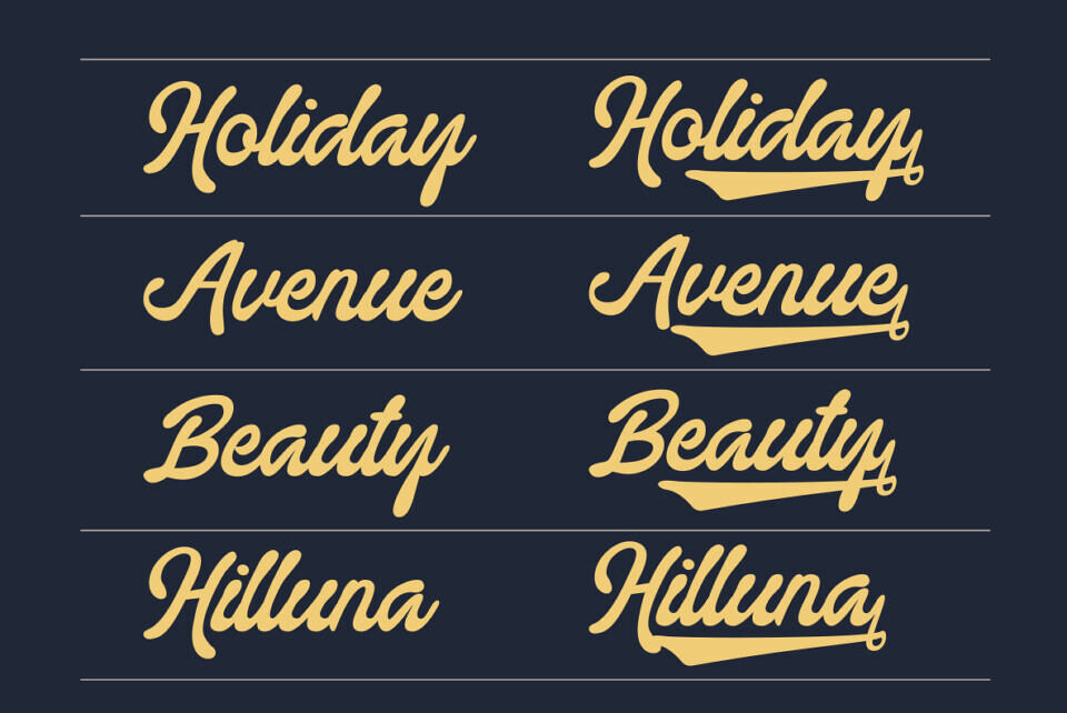 Holistical Font