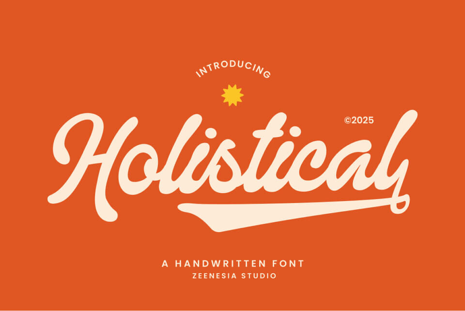 Holistical Font