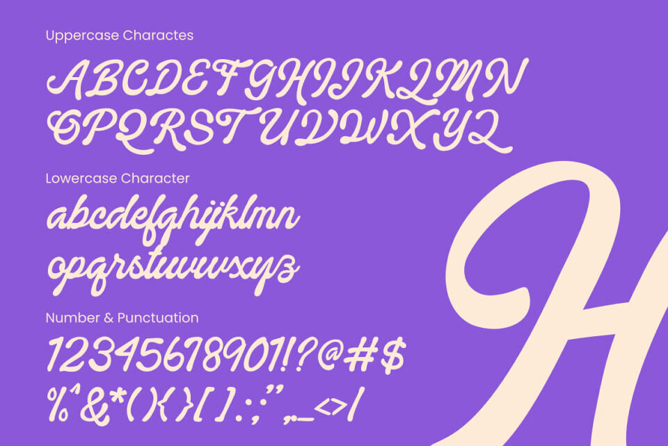 Holistical Font