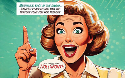 Hollyfont Font