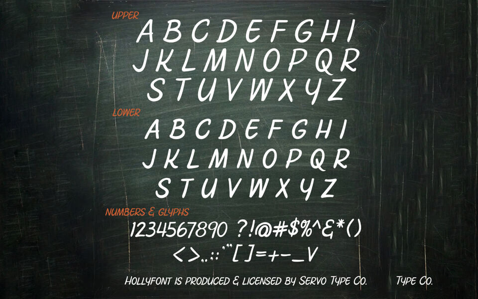 Hollyfont Font