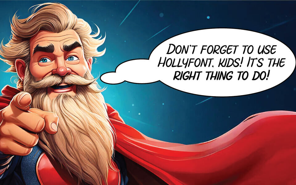 Hollyfont Font
